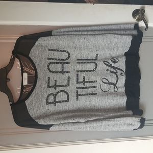 Blughed Shirt Size XL